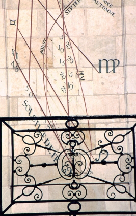 Bas de la méridienne